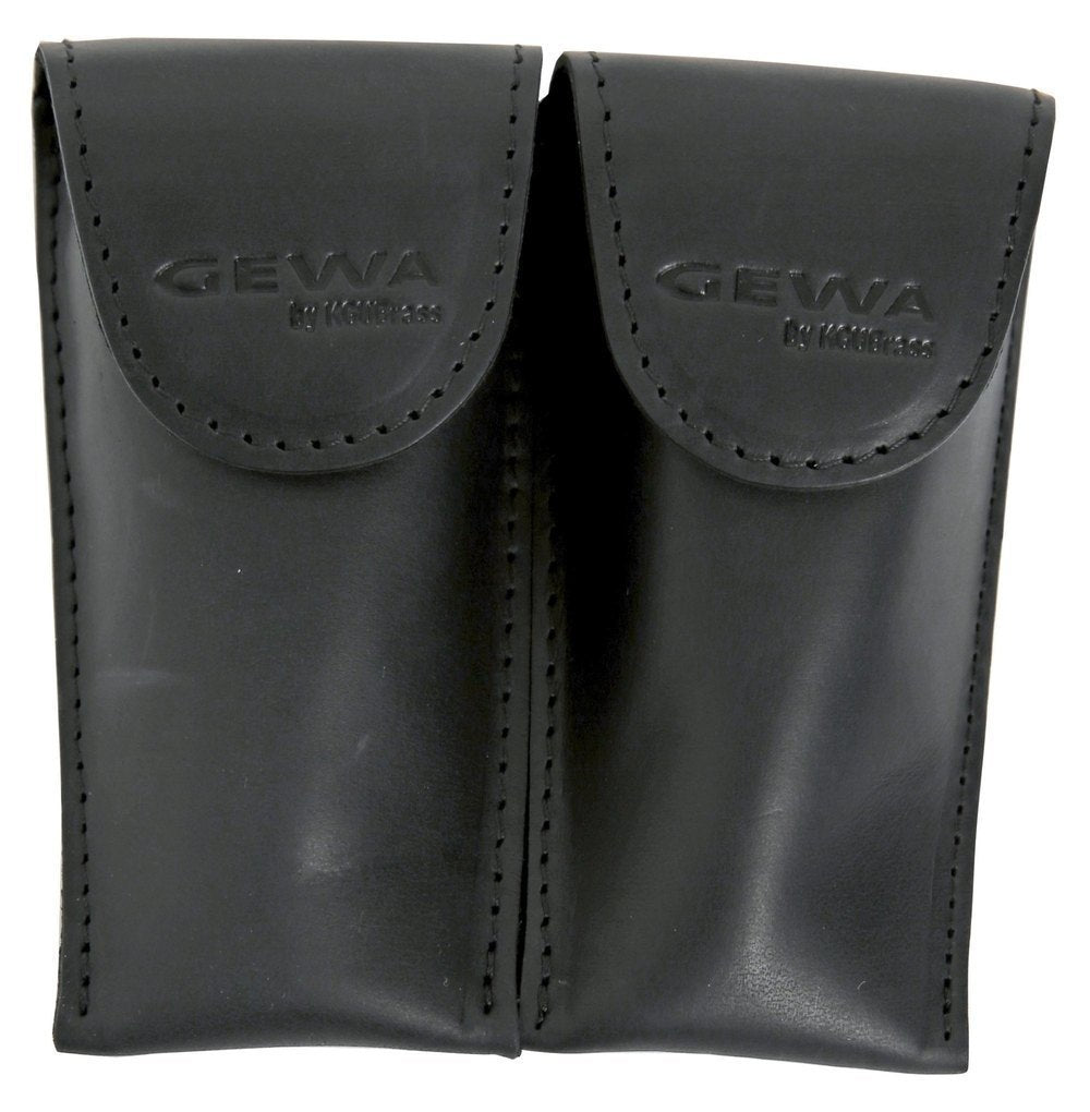 GEWA Crazy Horse Trumpet Double til 2 trompetmundstykker, sort