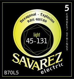 Savarez E-Bass Strings Hexagonal Explosion - 5-str. Light (B70L5)