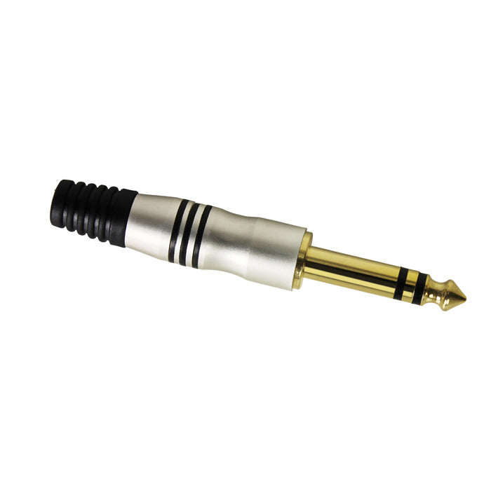 Kabel Stik 6,3 mm Jack Stereo Guld