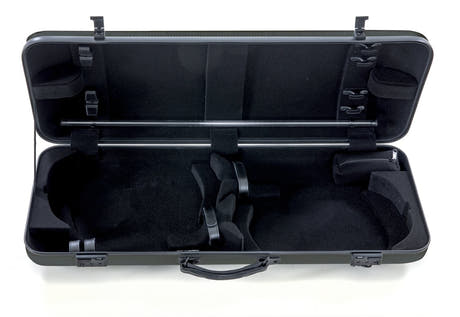 GEWA Idea 3.2 dobbeltkasse violin/bratsch, kulfiber, med sidehåndtag