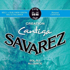 Savarez Strings for classic guitar Creation Cantiga 510 - Set high (510 MJ)
