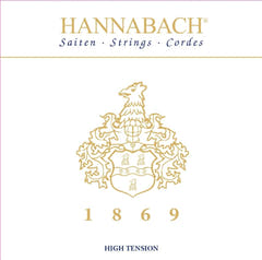 Hannabach Strings for classic guitar Serie 1869 Carbon/Gold HT - E6 Gold HT (18696HT)