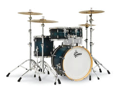 Gretsch Renown Maple 4-delt shell set 20", Satin Antique Blue Burst
