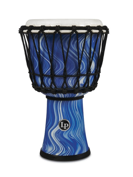 LP Marble djembe 7", Blue Marble