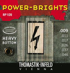 Thomastik-Infeld Strings for E-guitar Power Brights Series - Set 009 heavy (RP109)