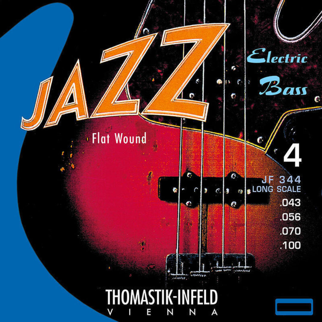 Thomastik-Infeld E-Bass Strings Jazz Bass Flat wound - Set 4-string long (JF344)