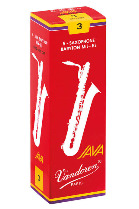 Vandoren Reeds Baritone Saxophone Java Filed Red - 4