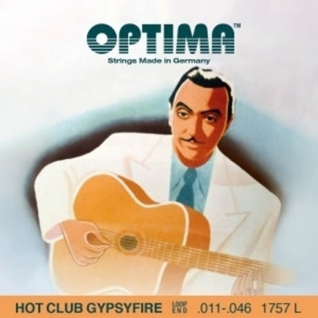 Optima 1757L Hot Club Gypsyfire strenge, light, løkke