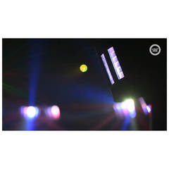 Light4Me T-Bar LED Par Derby Laser MultiBar