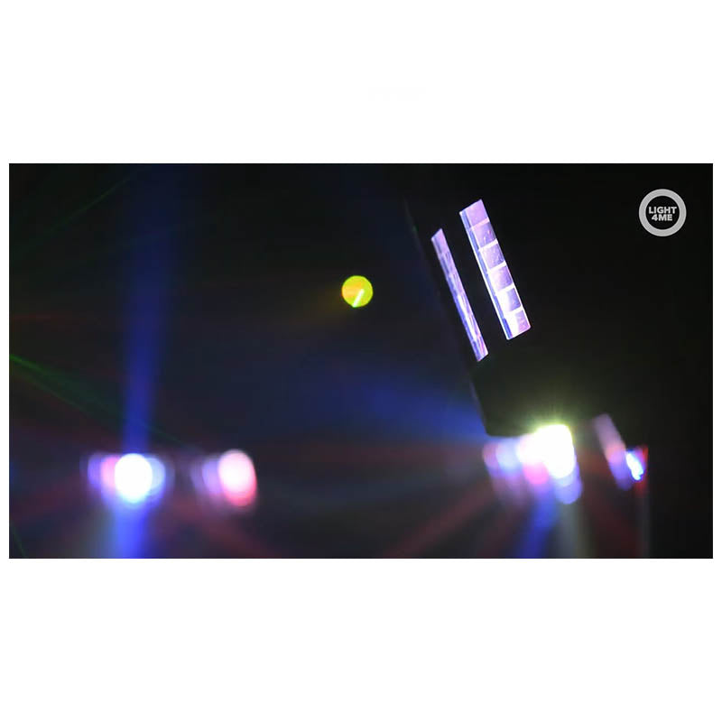 Light4Me T-Bar LED Par Derby Laser MultiBar
