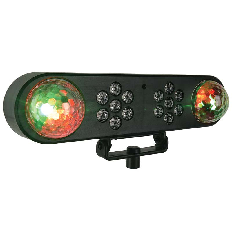 LIGHT4ME MAGIC BAR diskokugleeffekt LED PAR + stativ + fjernbetjening