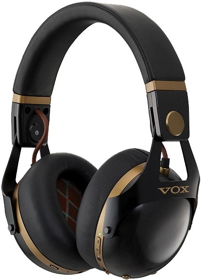 VOX VH-Q1 Noise Cancel Silent Studio Headphones, Black
