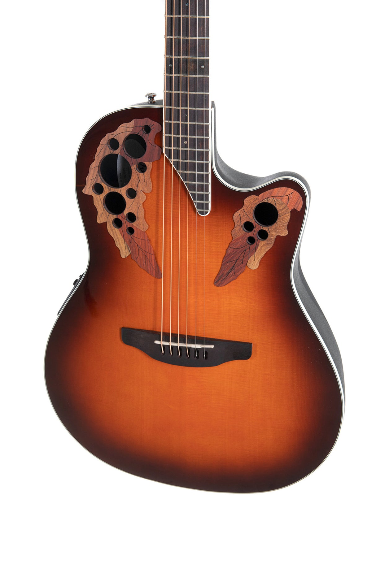 Ovation E-Acoustic Guitar Celebrity Elite Super Shallow Cutaway - Sunburst (CE48-1-G)