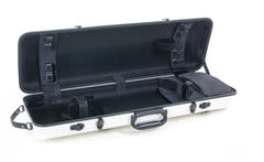 GEWA Polycarbonate 2.4 violinkasse 4/4, hvid