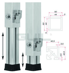 GUIL PTA-440/90-160 Telescopic foot