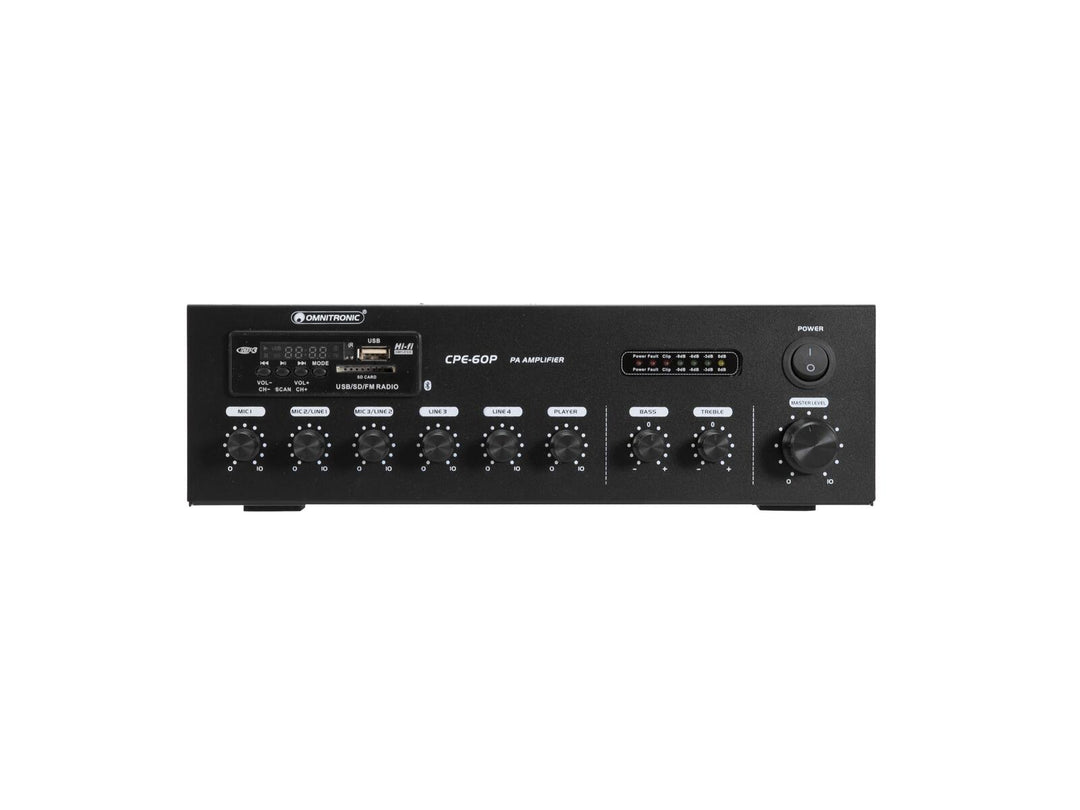 OMNITRONIC CPE-60P PA Mixing Amplifier