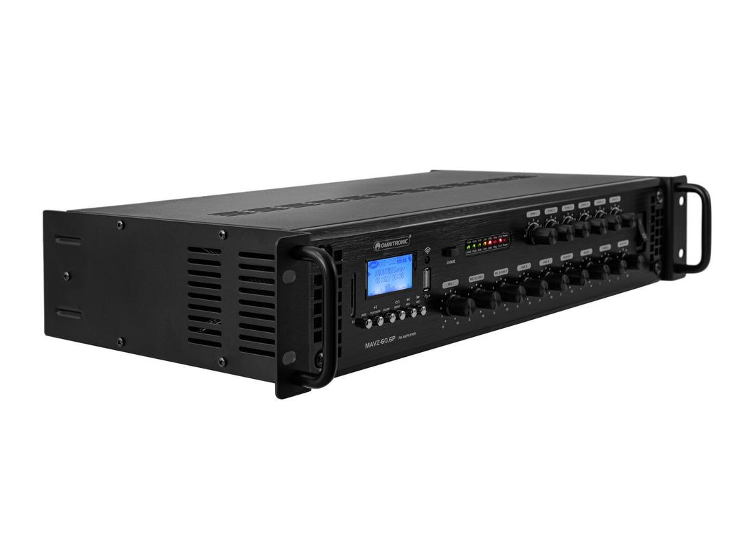 OMNITRONIC MAVZ-60.6P PA Mixing Amplifier