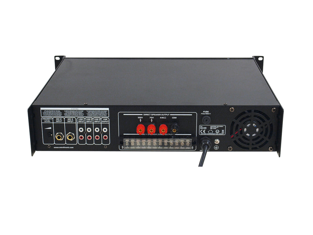 OMNITRONIC MPVZ-350.6 PA Mixing Amplifier