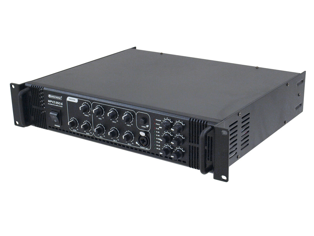 OMNITRONIC MPVZ-350.6 PA Mixing Amplifier
