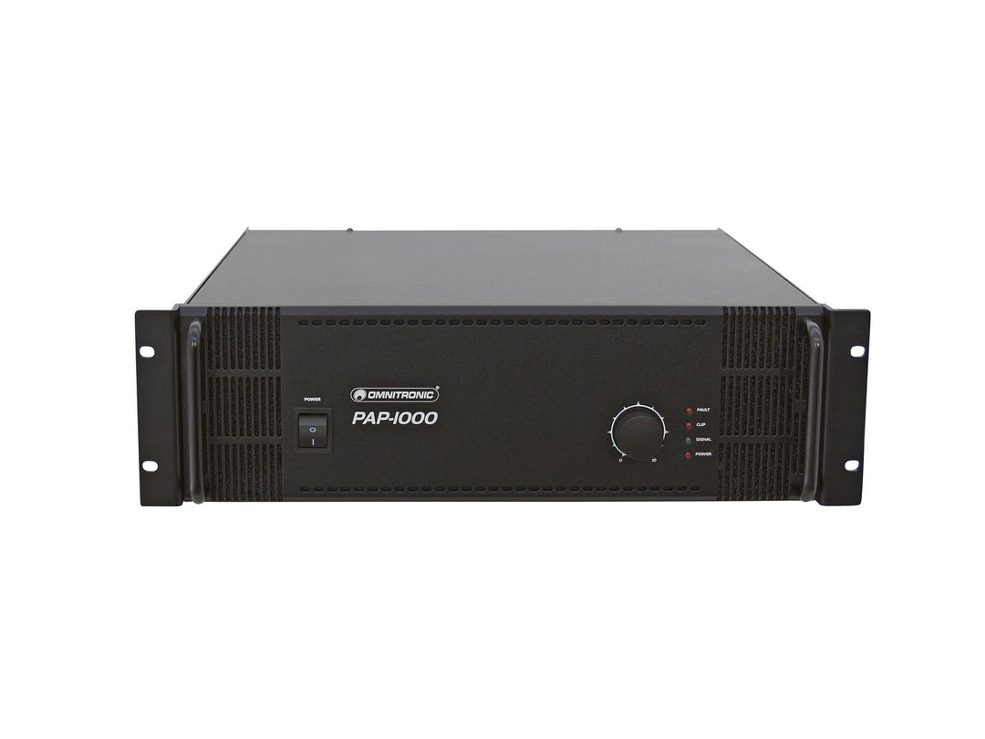OMNITRONIC PAP-1000 PA Amplifier