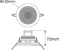 OMNITRONIC CS-2.5W Ceiling Speaker white