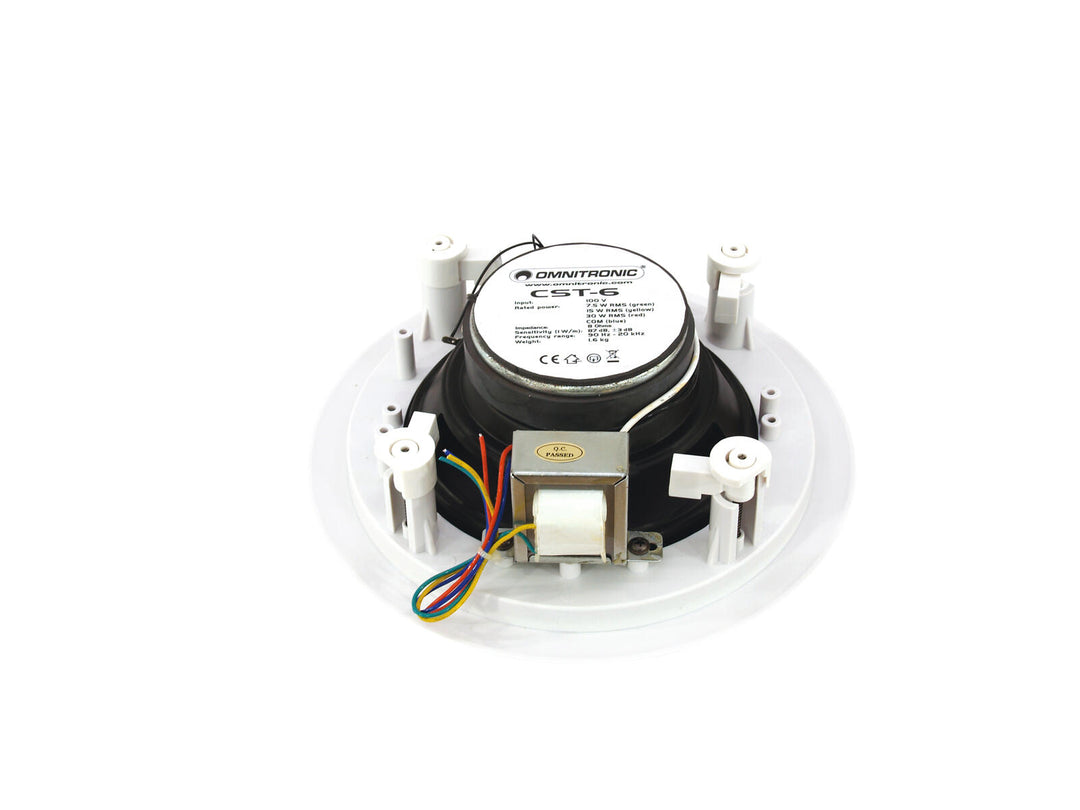 OMNITRONIC CST-6 2-way Ceiling Speaker
