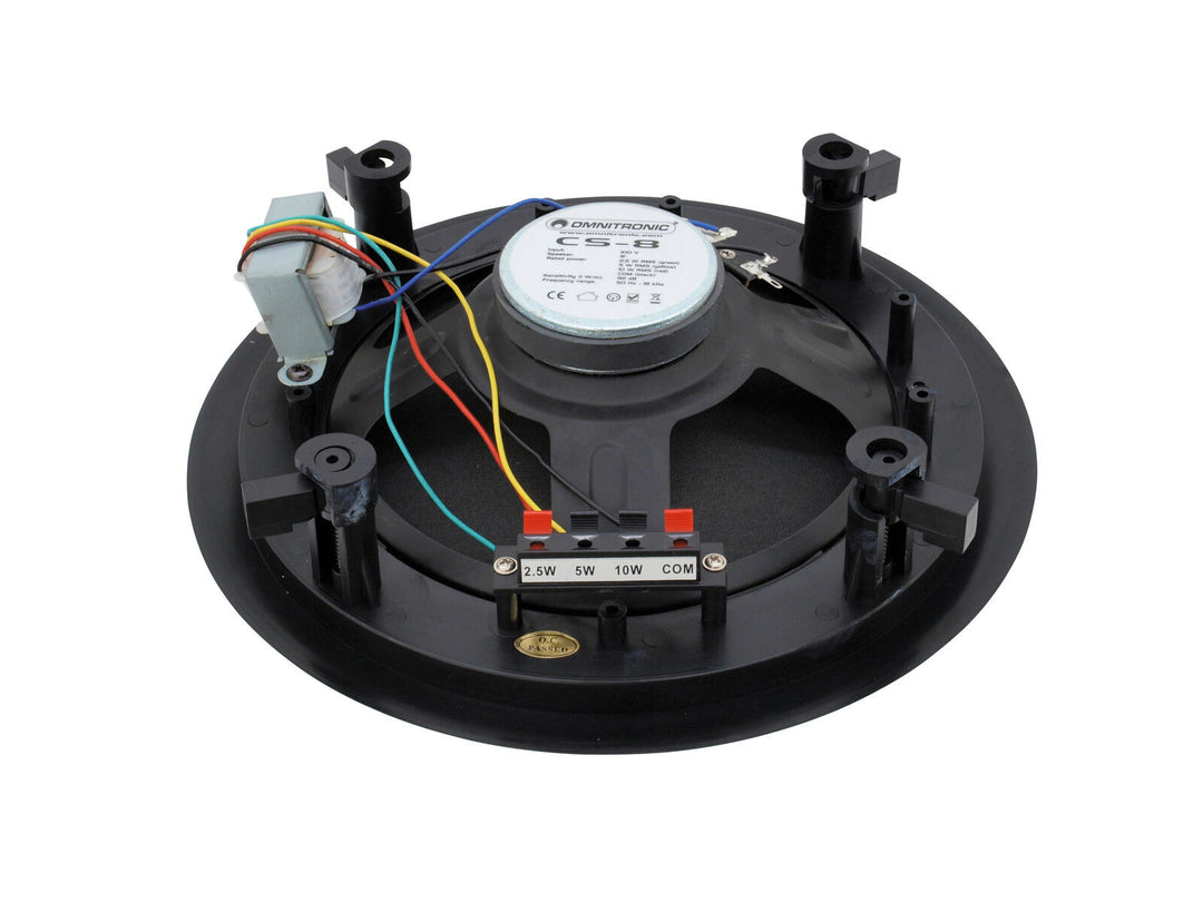 OMNITRONIC CS-8 Ceiling Speaker black
