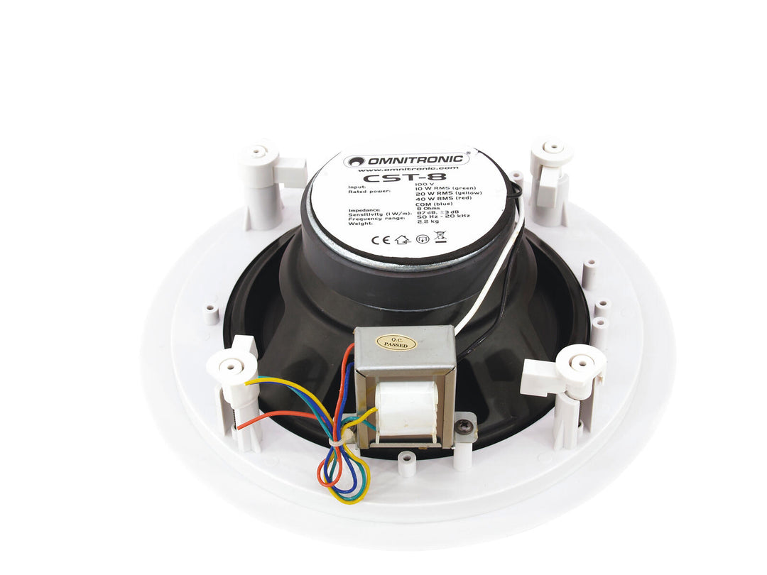 OMNITRONIC CST-8 2-way Ceiling Speaker