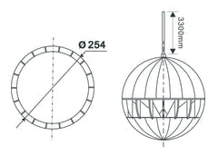 OMNITRONIC WP-1H Ceiling Speaker