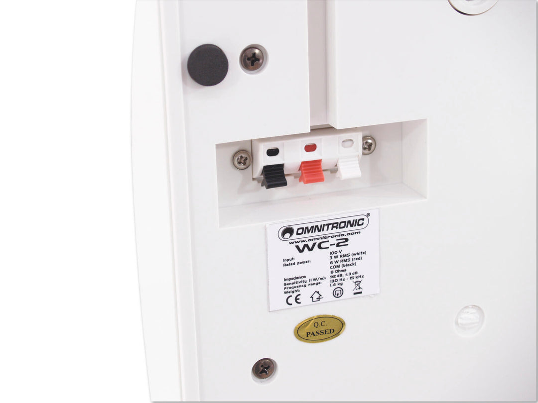 OMNITRONIC WC-2 PA Wall Speaker