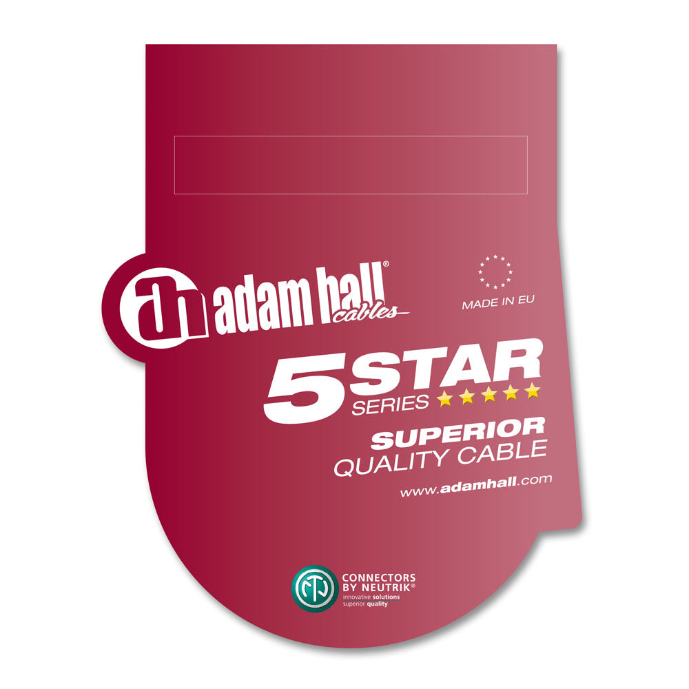 Adam Hall Cables 5 STAR PCON L 1000 - Power Link-kabel | Neutrik powerCON® med Titanex®-ledning | 10 m