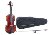 GEWA Violin Ideale - 3/4 (Ready to play incl. shaped case, carbon bow, Larsen Aurora strings, transport-secured)