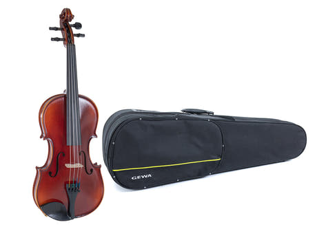 GEWA Violin Ideale - 1/2 (Ready to play incl. shaped case, without bow, with Larsen Aurora strings)