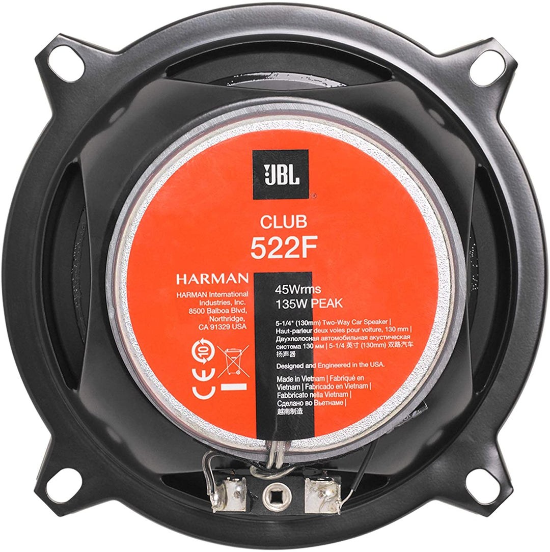 JBL CLUB 522F Bilhøjttalersæt (13cm, 5,25")