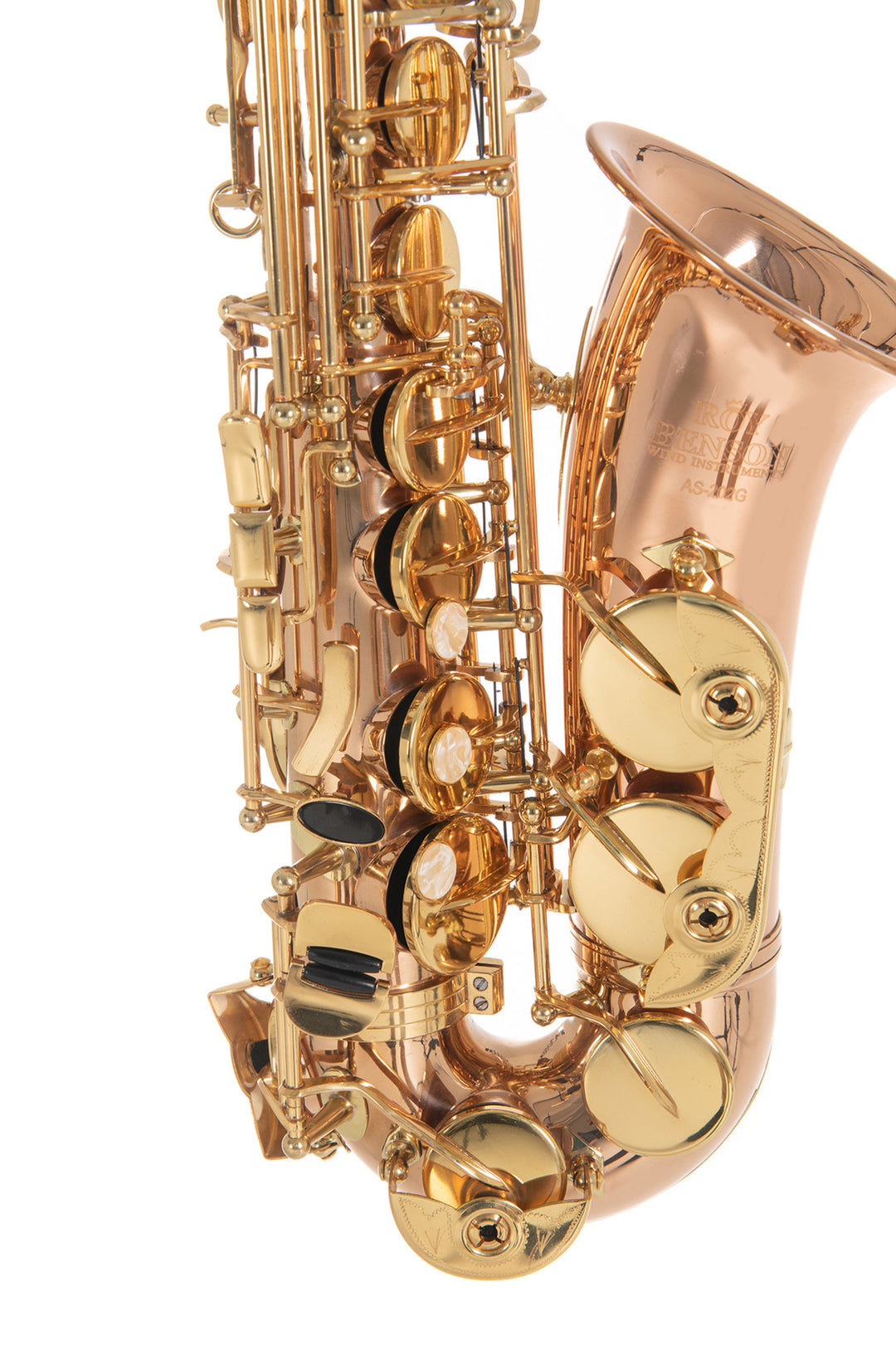 Roy Benson AS-202G Eb-altsaxofon, lakeret
