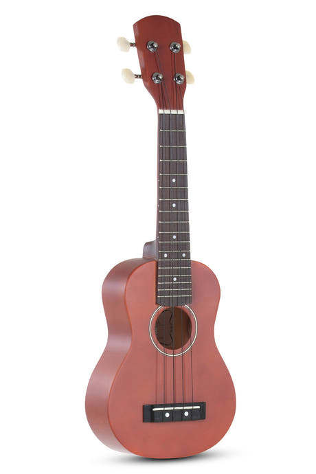 Miguel Almeria Player Pack, sopranukulele rødbrun med gig bag