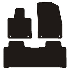 Bilmåtter Xpeng G6 2023- Velour