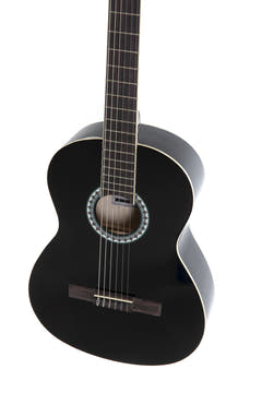 VGS BasicPlus klassisk guitar 4/4, sort
