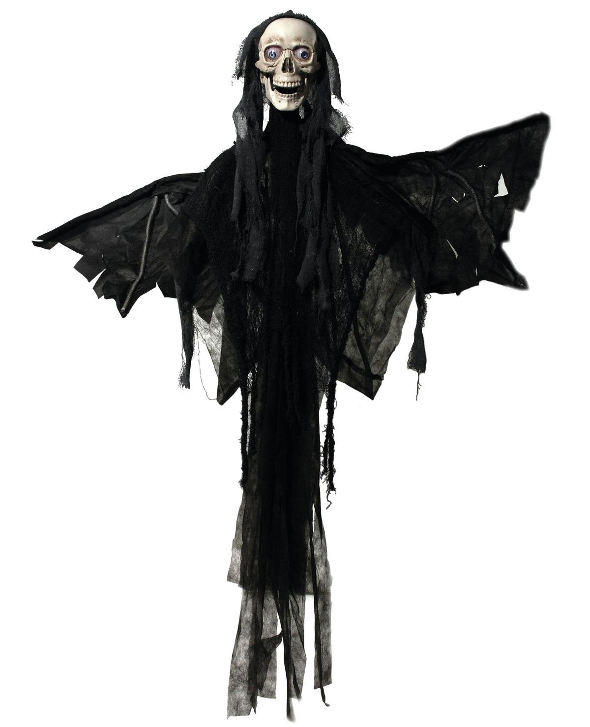 Halloween figur, dødens engel, 165cm