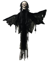 Halloween figur, dødens engel, 165cm