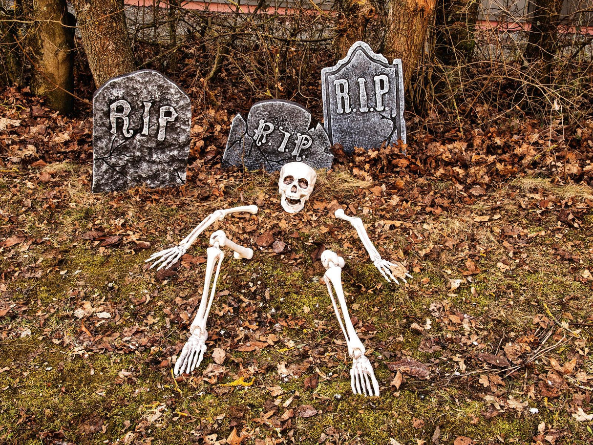 Halloween gravsten sæt