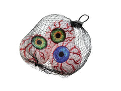 Halloween øjne, Ø 5 cm, 4 stk.