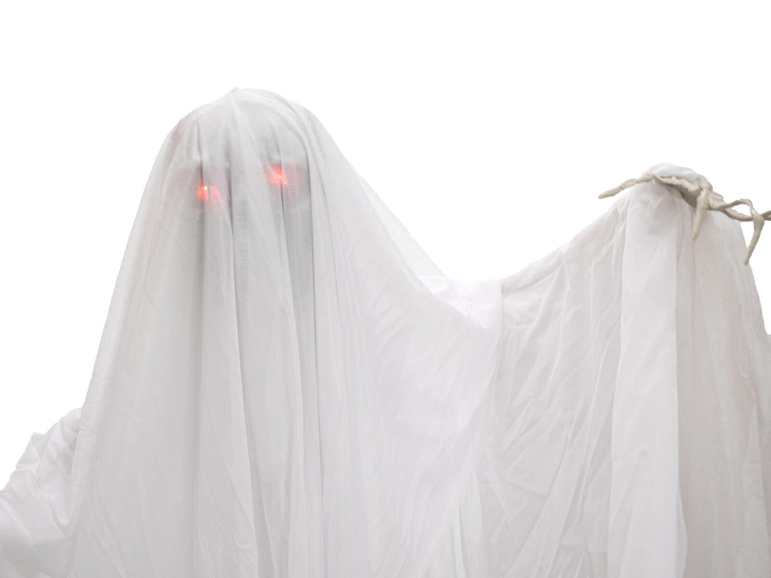 Halloween-figur spøgelset Kari, animeret, 170 cm