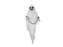 Halloween-figur spøgelset Peter, animeret, 90 cm