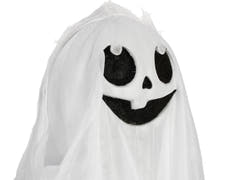 Halloween-figur spøgelset Peter, animeret, 90 cm