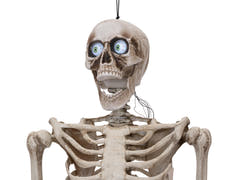 Halloween-figur skelet, formbart, animeret, 160 cm