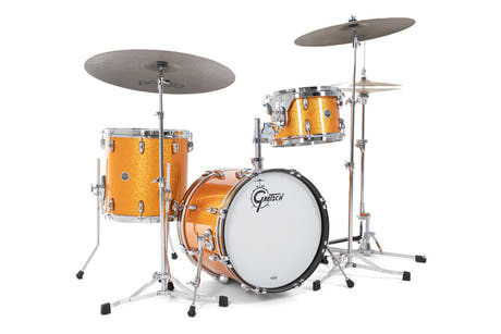 Gretsch USA Brooklyn tam 8" x 7", Gold Sparkle