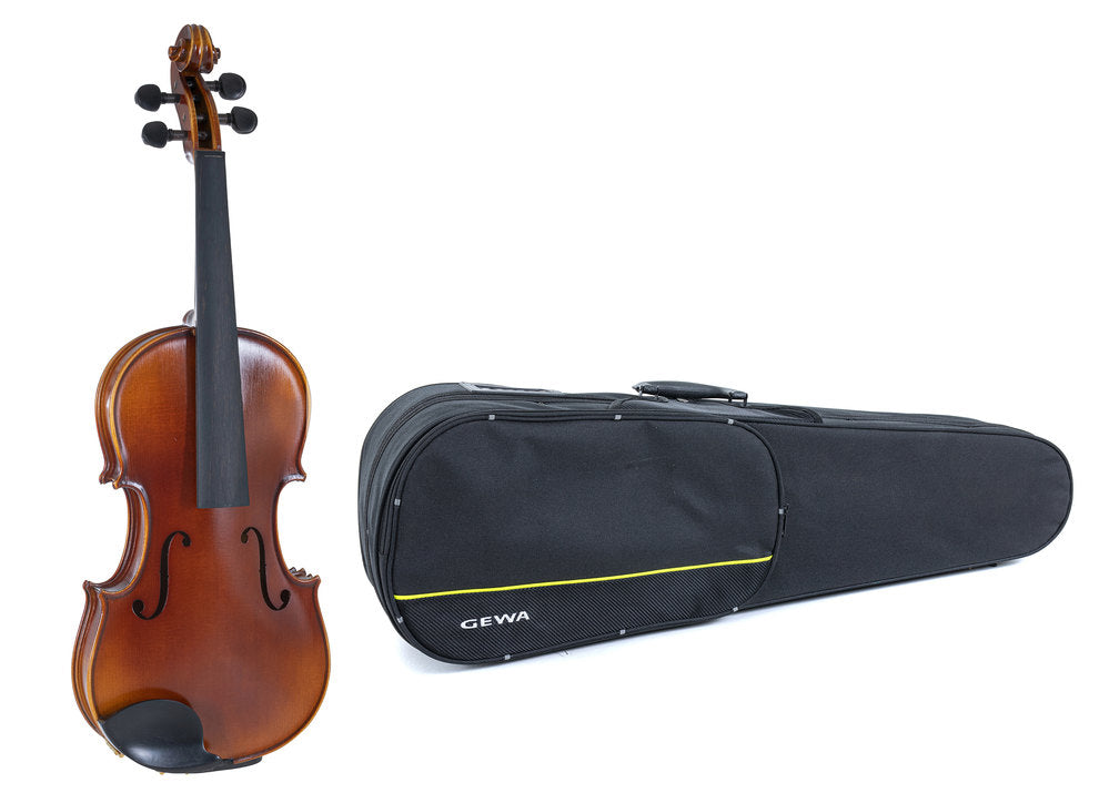 GEWA Allegro violin 3/4, uden opsætning, med formet kasse