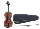 GEWA Violin Allegro - 3/4 (Ready to play incl. shaped case, carbon bow, Larsen Aurora strings, transport-secured)