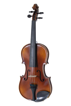 GEWA Violin Allegro - 4/4 lefthand (Ready to play incl. shaped case, carbon bow, Larsen Aurora strings, transport-secured)